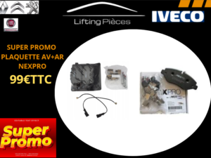 Plaquettes pour Iveco